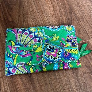 Vera Bradley All Wrapped Up Travel Jewelry Organizer